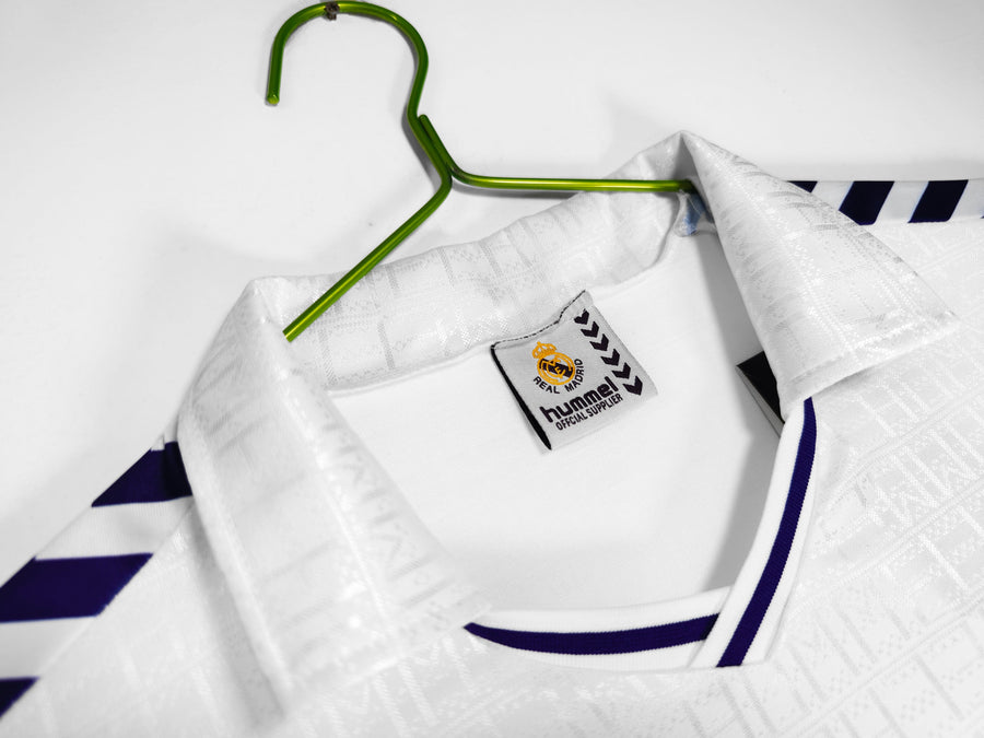 MAILLOT RETRO REAL MADRID DOMICILE 1988/1989