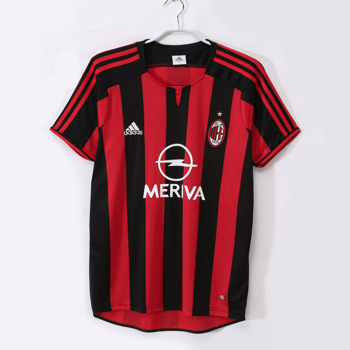 MAILLOT RETRO AC MILAN DOMICILE 2003/2004