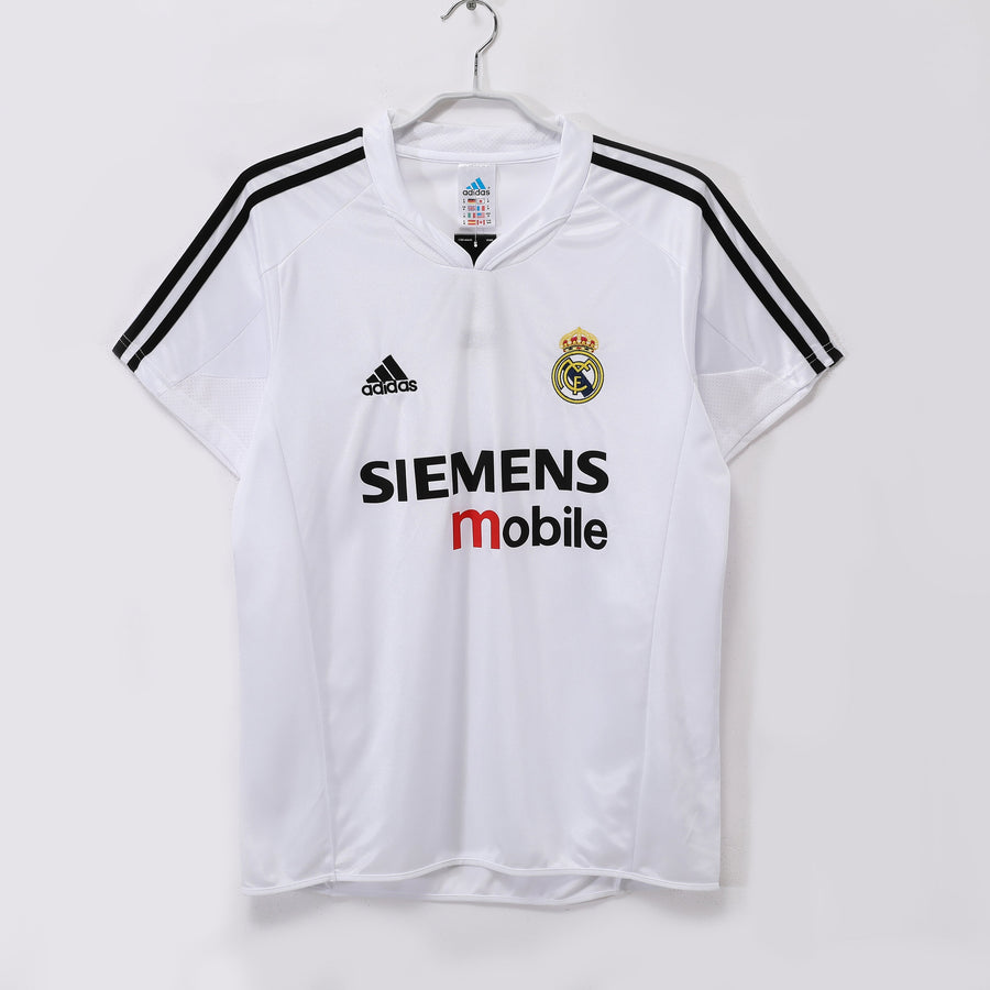 MAILLOT RETRO REAL MADRID DOMICILE 2004/2005