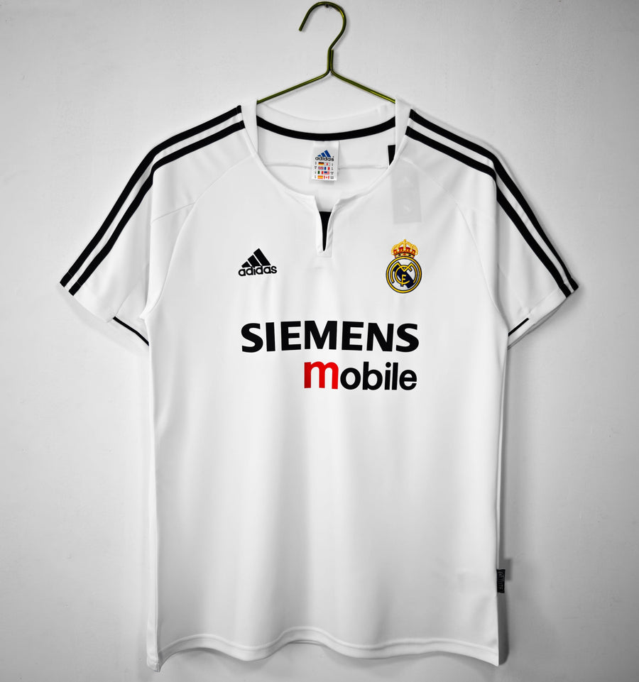 MAILLOT RETRO REAL MADRID DOMICILE 2003/2004