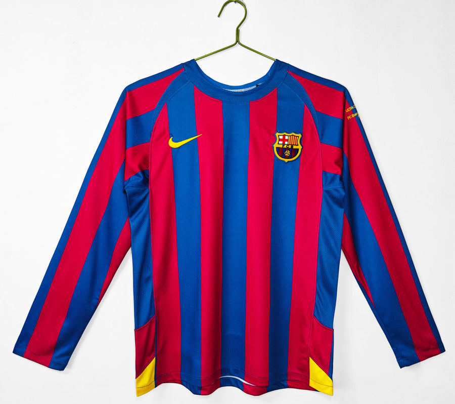 MAILLOT RETRO FC BARCELONE DOMICILE 2005/2006