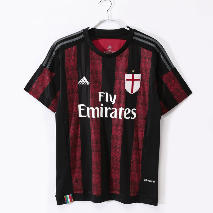 MAILLOT RETRO AC MILAN DOMICILE 2015/2016