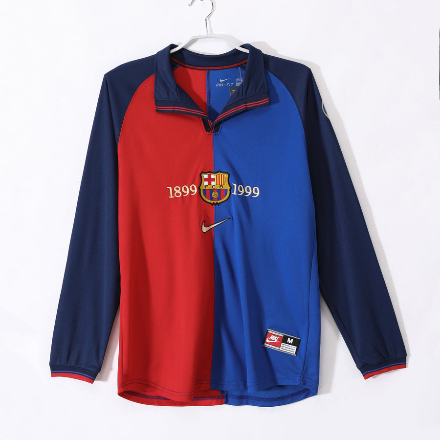 MAILLOT RETRO FC BARCELONE DOMICILE 1999/2000
