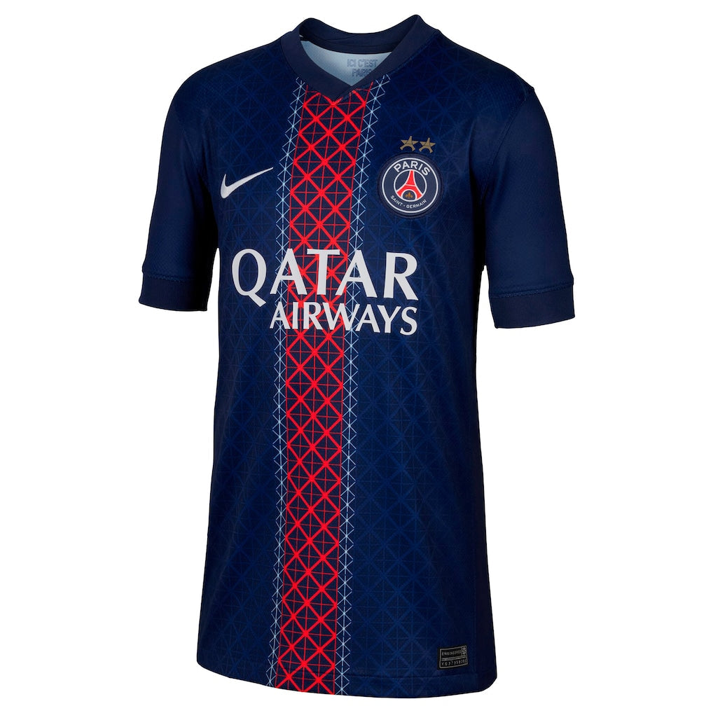 MAILLOT PSG Domicile 25/26 - Flocage Champions d'Europe - 26 ⭐️⭐️