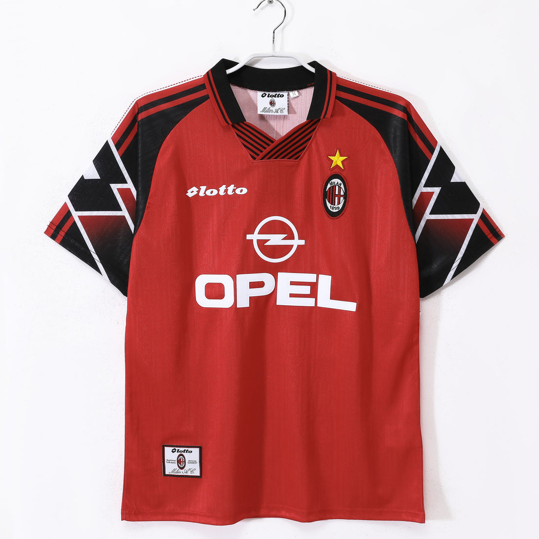 MAILLOT RETRO AC MILAN DOMICILE 1997/1998