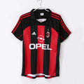 MAILLOT RETRO AC MILAN DOMICILE 2000/2001