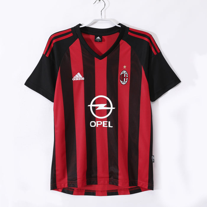 MAILLOT RETRO AC MILAN DOMICILE 2002/2003