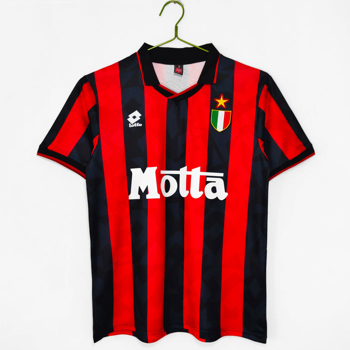 MAILLOT RETRO AC MILAN DOMICILE 1993/1994