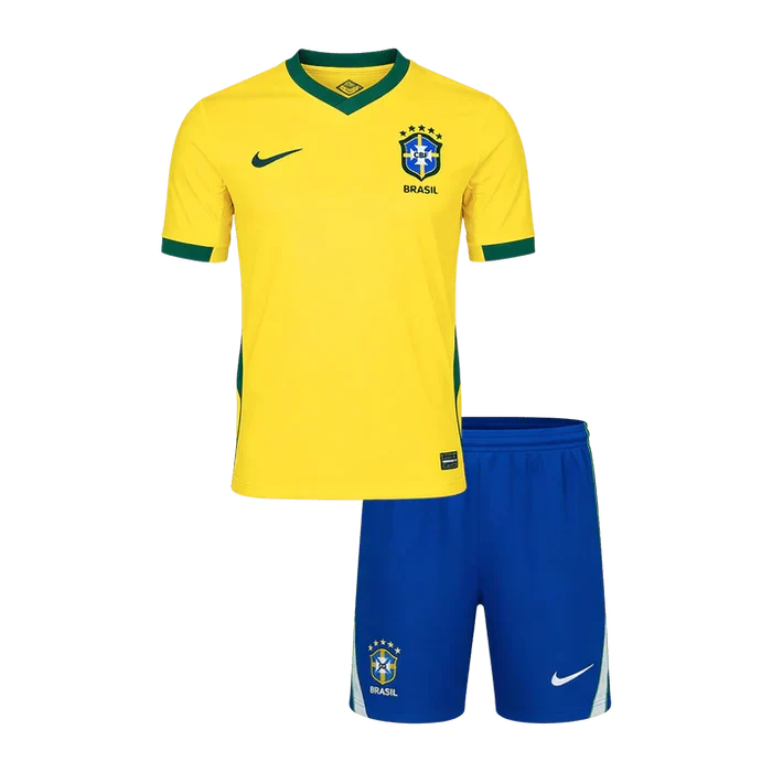 KITS ENFANT/ JUNIOR BRESIL DOMICILE COUPE DU MONDE 2026