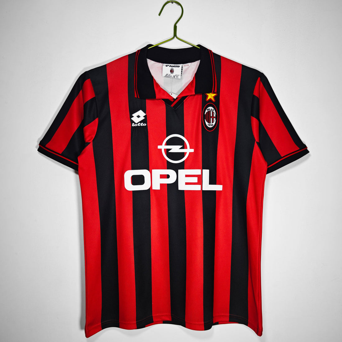 MAILLOT RETRO AC MILAN DOMICILE 1996/1997