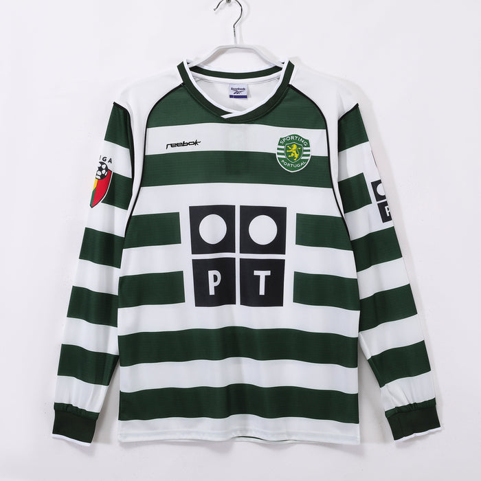 MAILLOT RETRO SPORTING DOMICILE 2001/2002