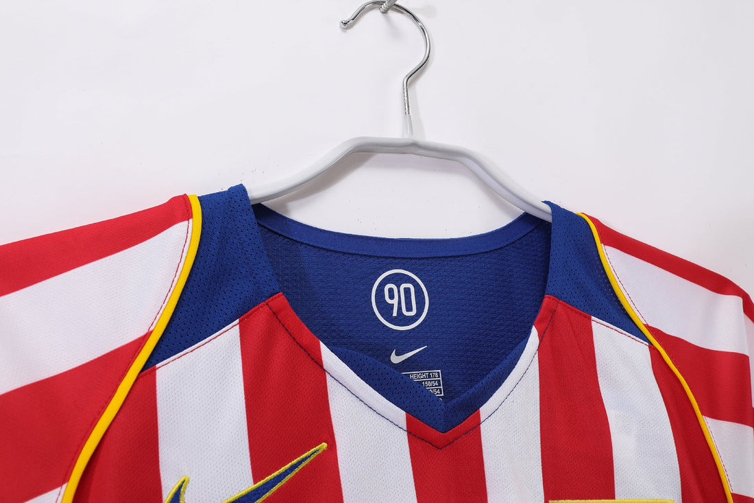 MAILLOT RETRO ATLETICO MADRID DOMICILE 2004/2005