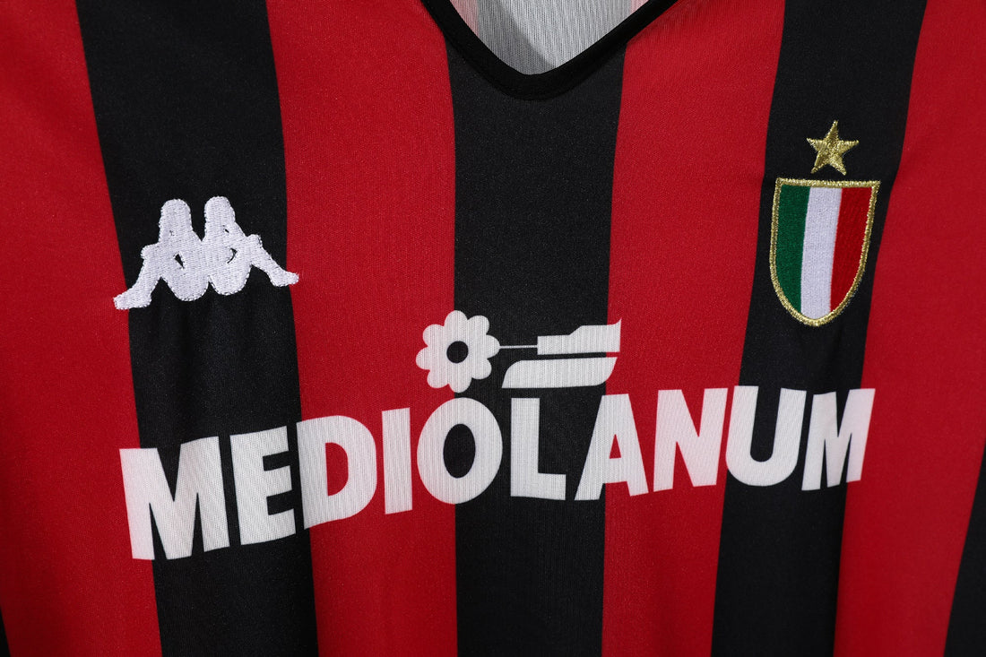 MAILLOT RETRO AC MILAN DOMICILE 1988/1989