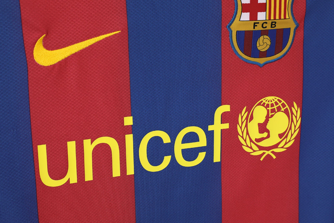 MAILLOT RETRO FC BARCELONE DOMICILE 2010/2011