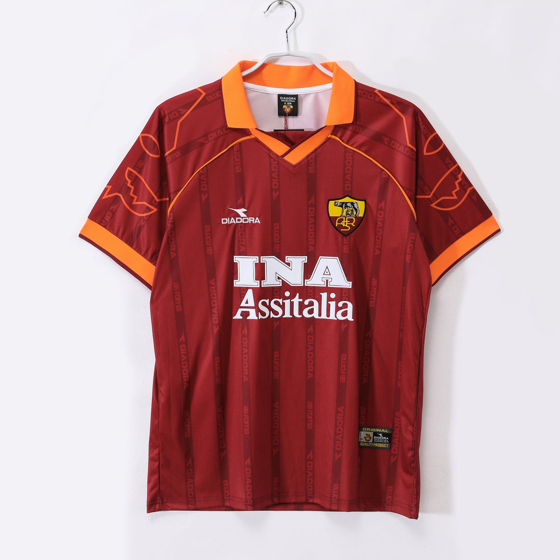 MAILLOT RETRO AS ROMA DOMICILE 1999/2000