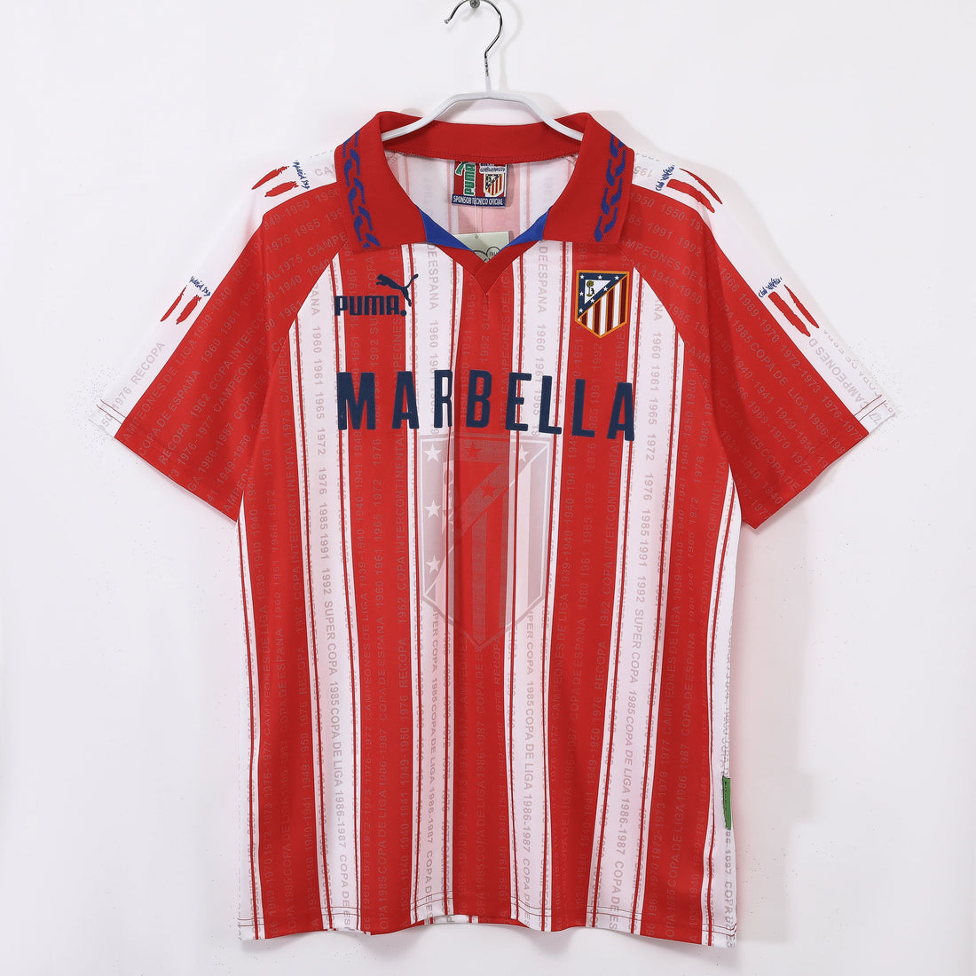 MAILLOT RETRO ATLETICO MADRID DOMICILE 1995/1996
