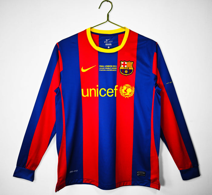 MAILLOT RETRO FC BARCELONE DOMICILE 2010/2011