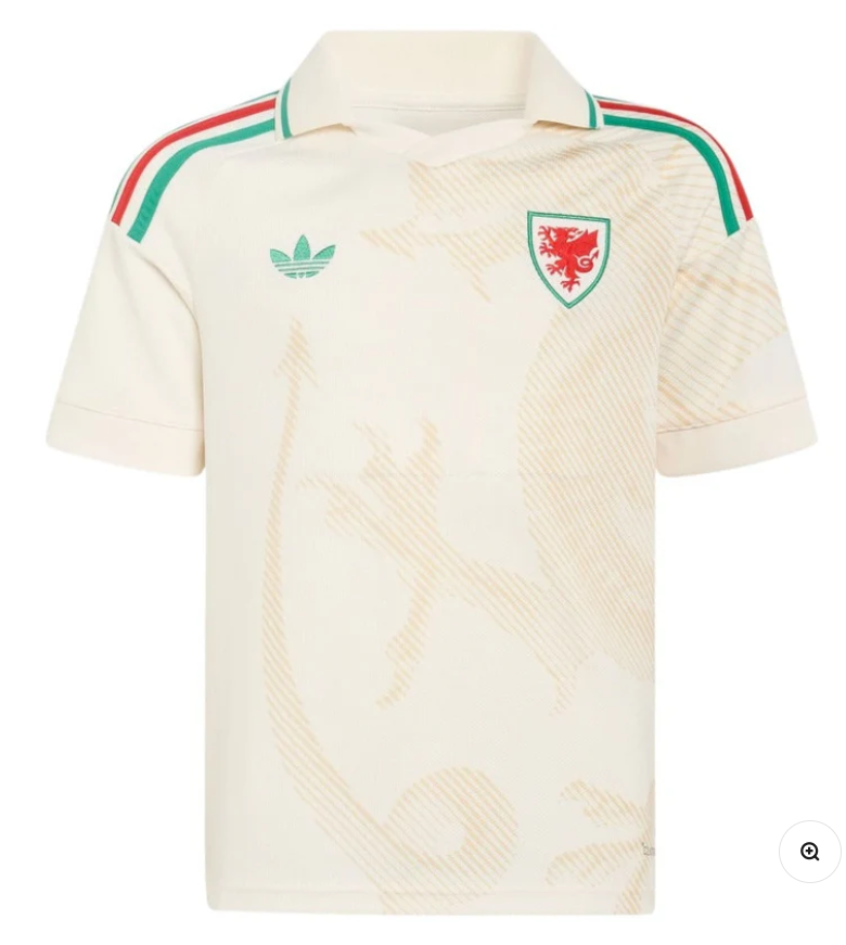 MAILLOT PAYS DE GALLES EXTERIEUR COUPE DU MONDE 2026