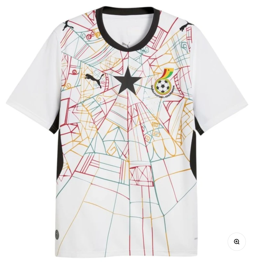 MAILLOT GHANA DOMICILE COUPE DU MONDE 2026