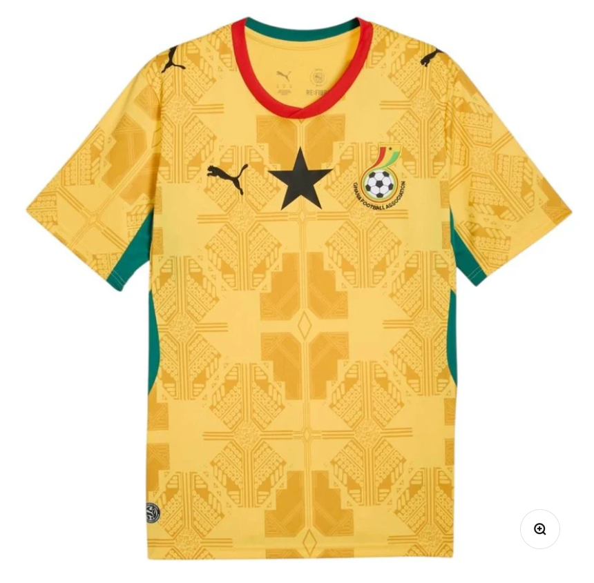MAILLOT GHANA EXTERIEUR COUPE DU MONDE 2026