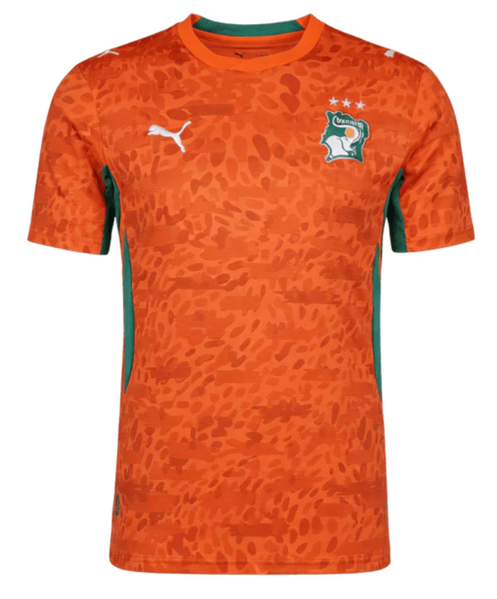 MAILLOT COTE D'IVOIRE DOMICILE COUPE DU MONDE 2026