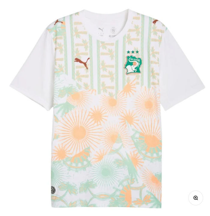 MAILLOT COTE D'IVOIRE EXTERIEUR COUPE DU MONDE 2026