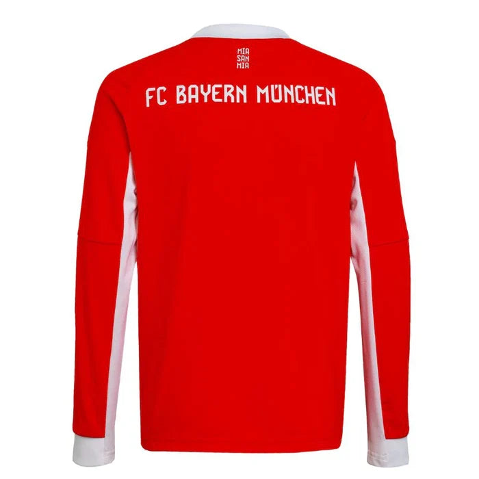 Maillot Bayern Munich Domicile Manches Longues Homme 2025 2026 Rouge
