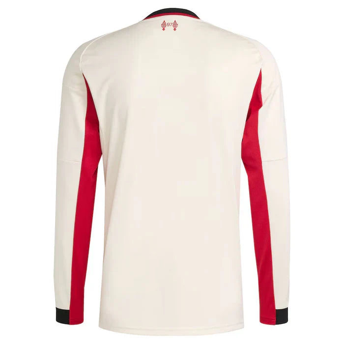 Maillot Liverpool Manches Longues Homme Exterieur 2025 2026