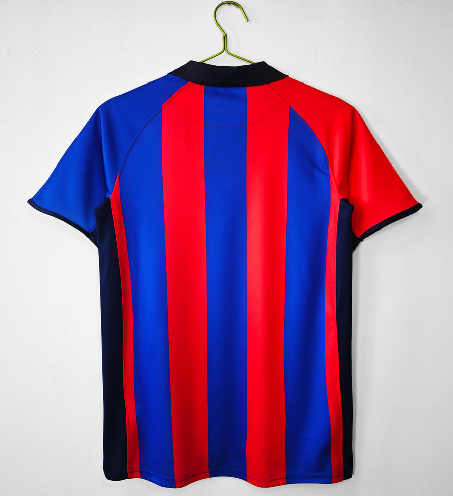 MAILLOT RETRO FC BARCELONE DOMICILE 2001/2002