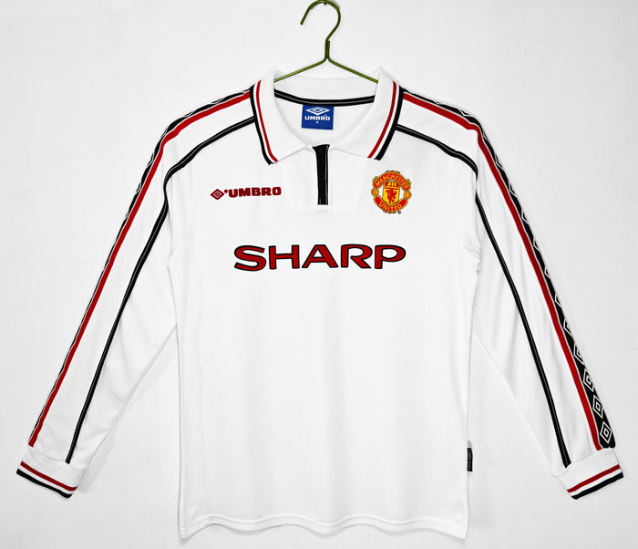MAILLOT RETRO MANCHESTER UNITED EXTERIEUR 1998/1999