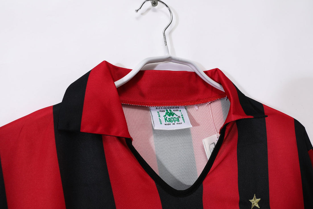 MAILLOT RETRO AC MILAN DOMICILE 1988/1989