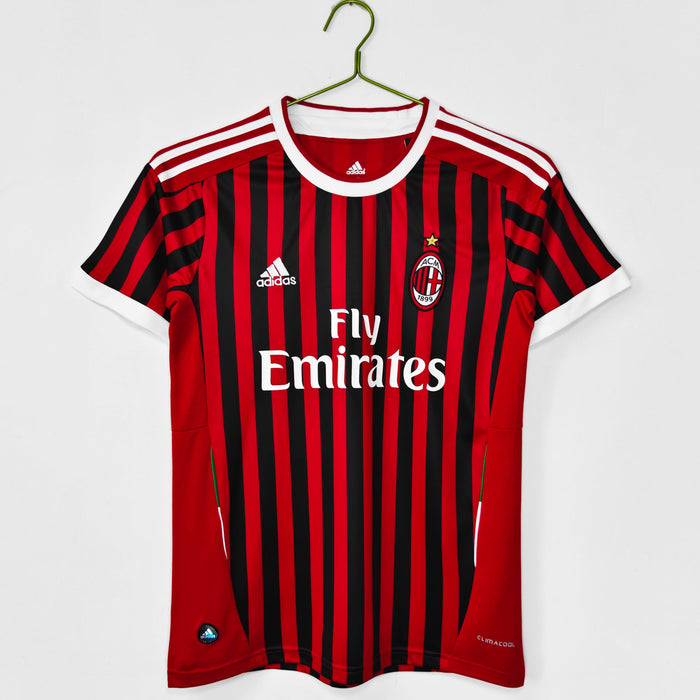 MAILLOT RETRO AC MILAN DOMICILE 2011/2012