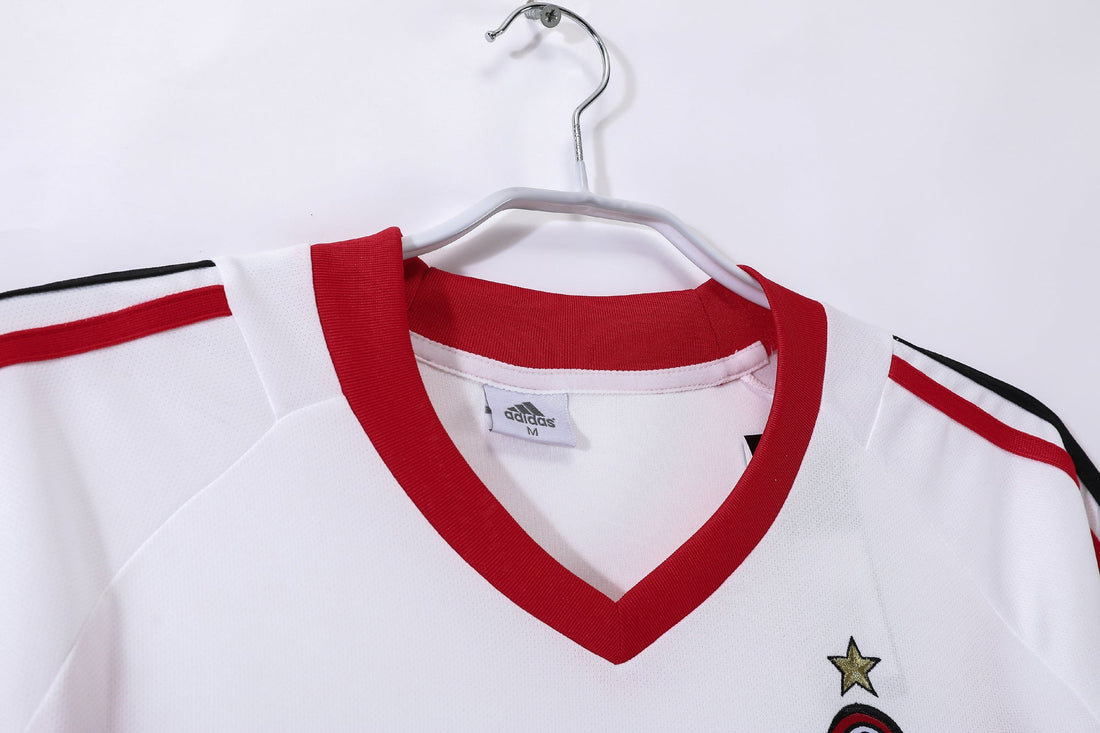 MAILLOT RETRO AC MILAN EXTERIEUR 2002/2003