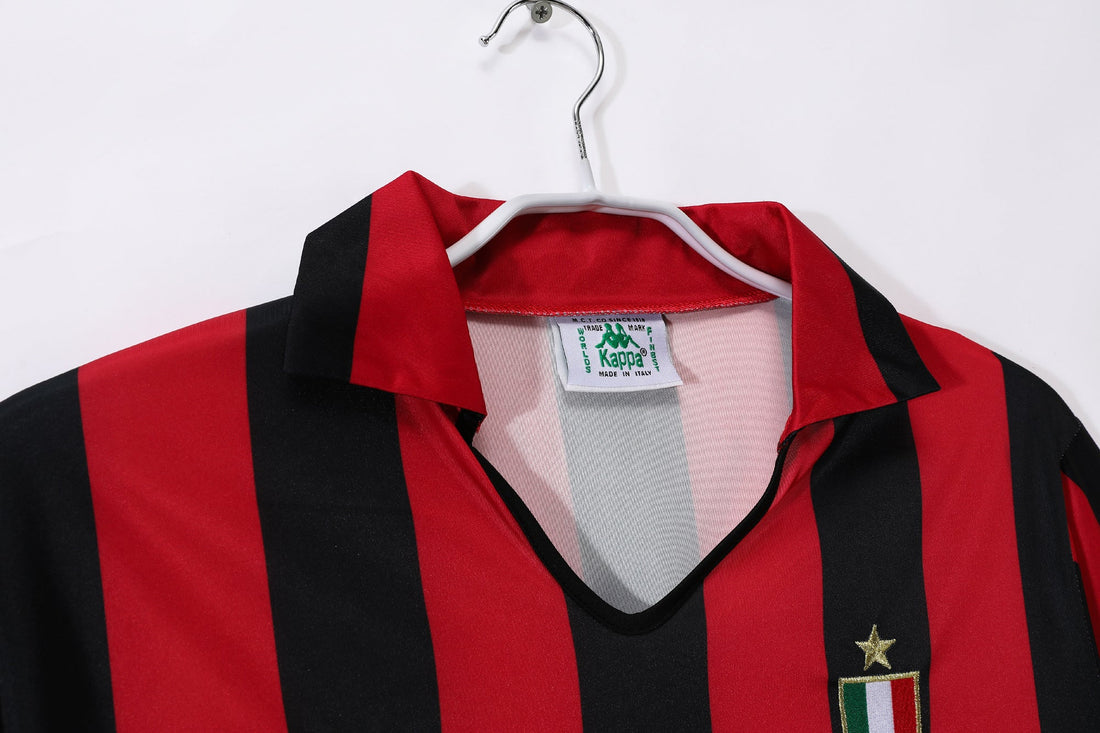 MAILLOT RETRO AC MILAN DOMICILE 1988/1989