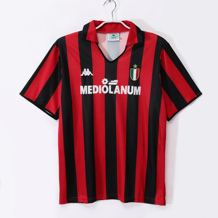 MAILLOT RETRO AC MILAN DOMICILE 1988/1989