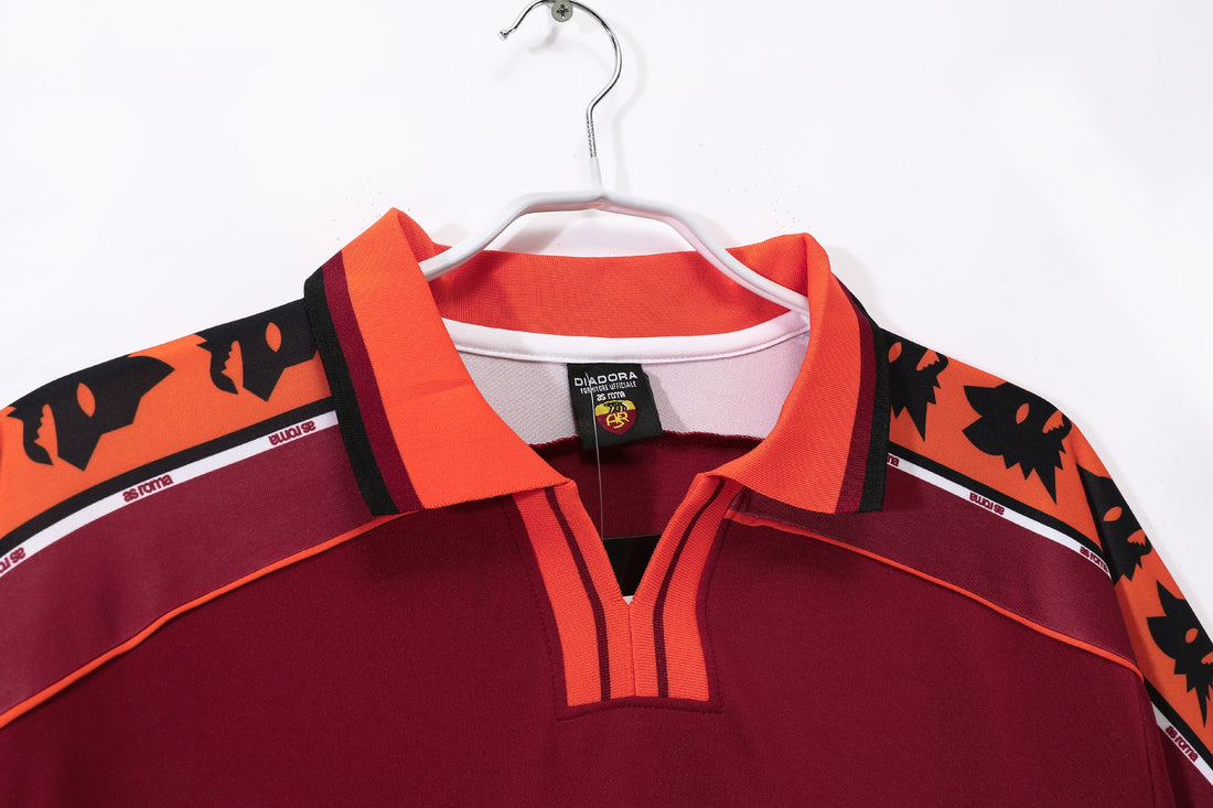 MAILLOT RETRO AS ROMA DOMICILE 1998/1999