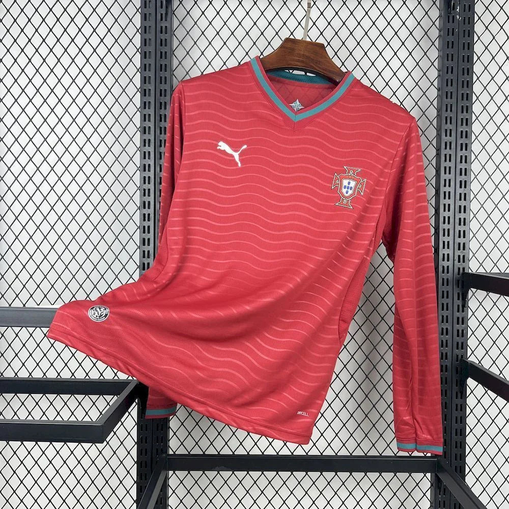 Maillot Portugal manches longues Coupe du monde 2026
